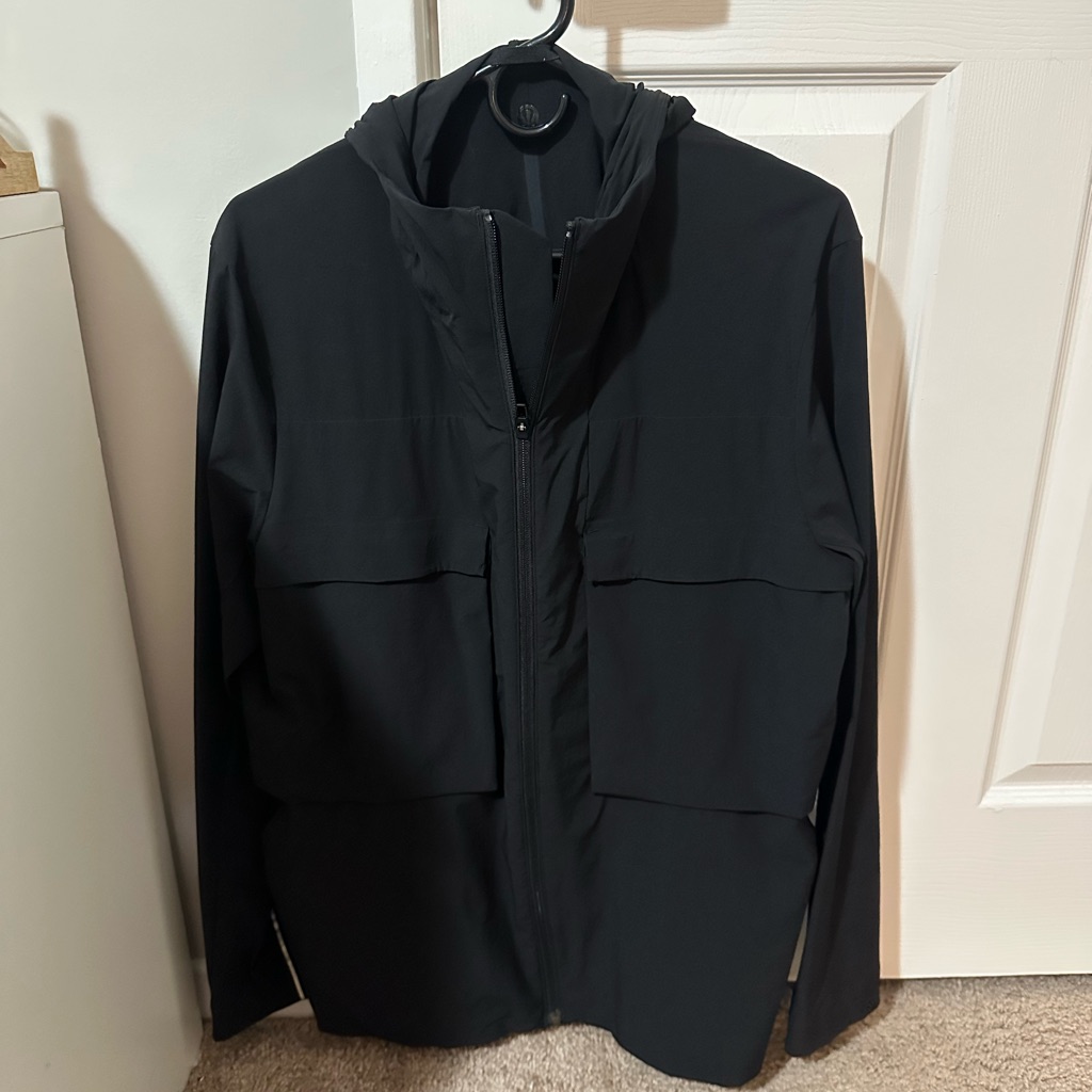 Lululemon Athletica Black Windbreaker Jacket